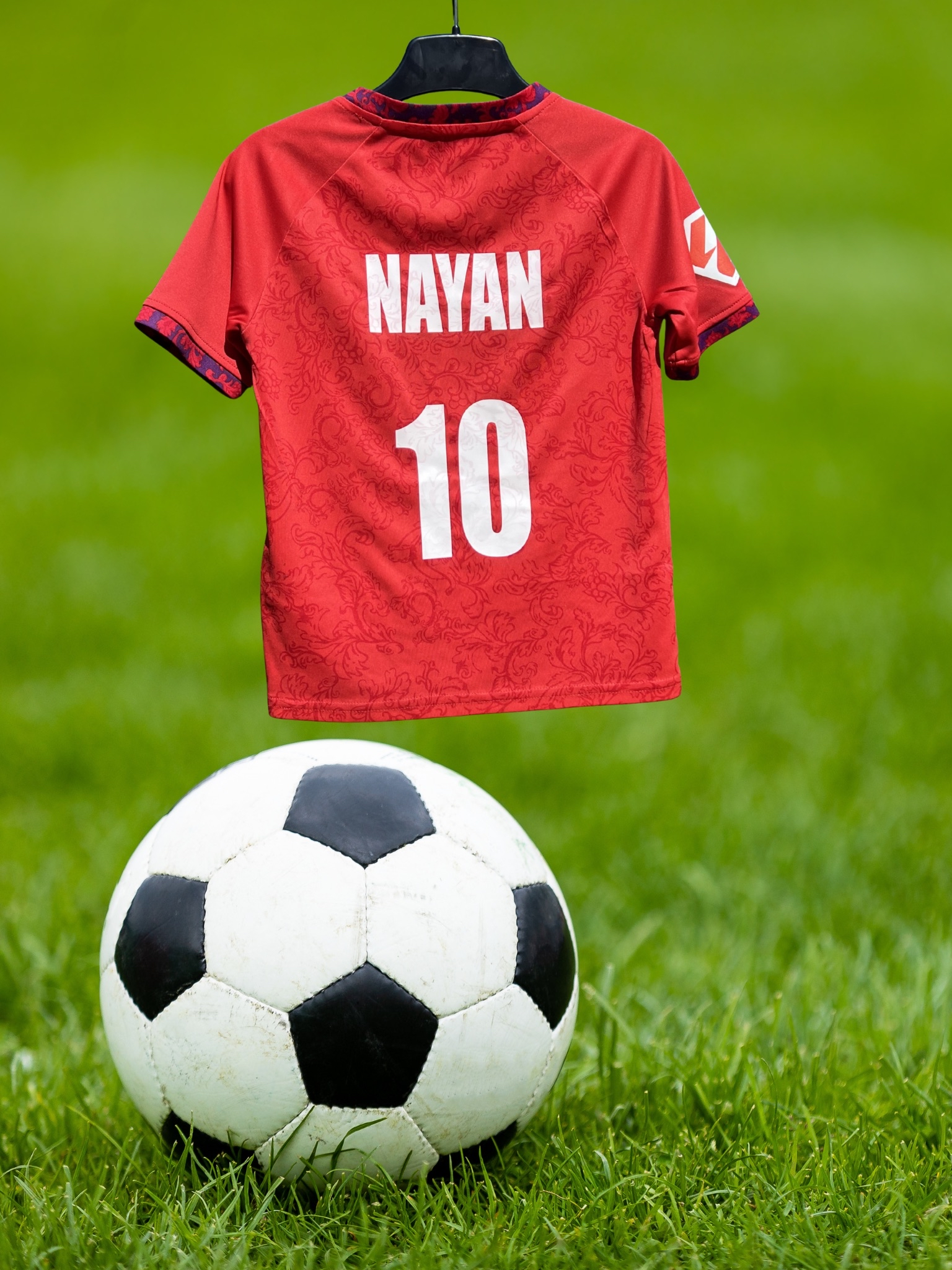 Exemple Flocage T-shirt foot